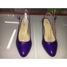 Scarpe Chanel in colore viola