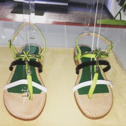Sandalo gioiello multicolore