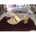 Sandali in pelle liscia