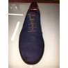 Derbie in camoscio colore blu