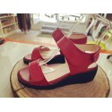 Sandalo colore rosso