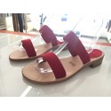Sandali caprese in colore rosso